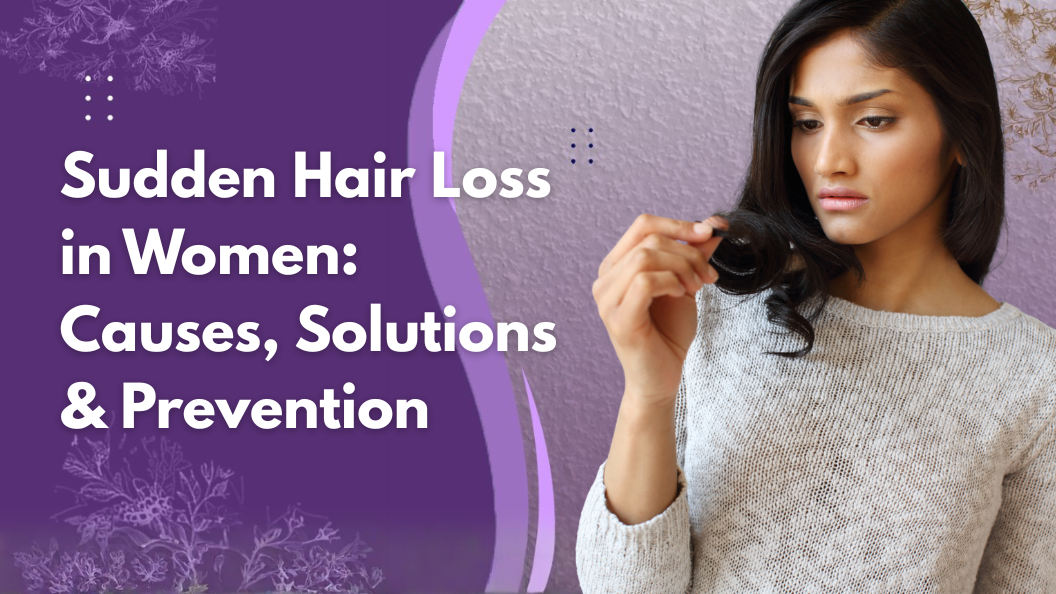 sudden hair loss in women