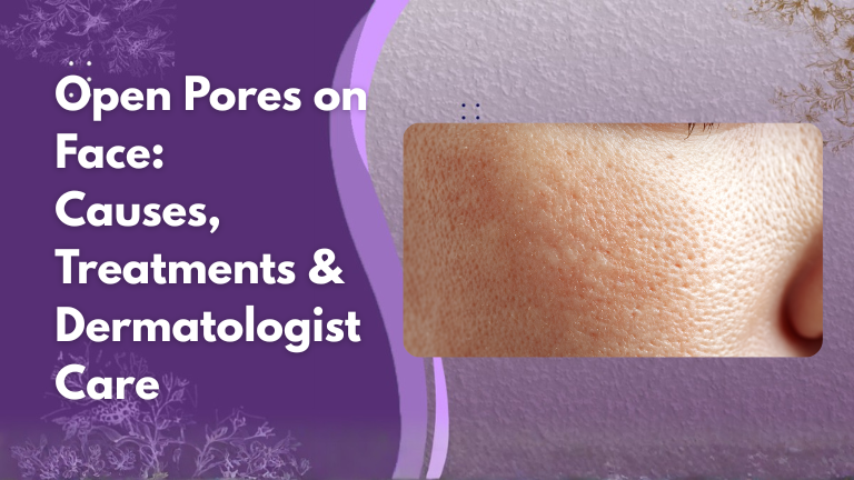 open pores on face