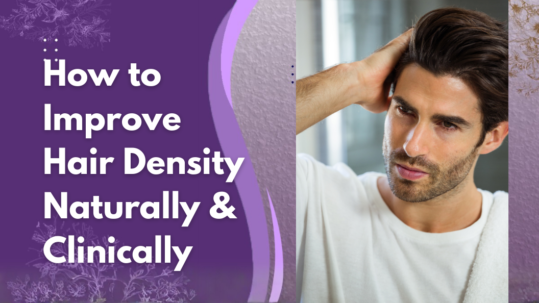 how to improve hair density naturally