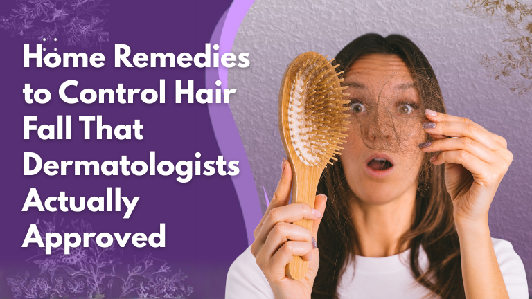 Home Remedies to Control Hair Fall Dermatologists Approved